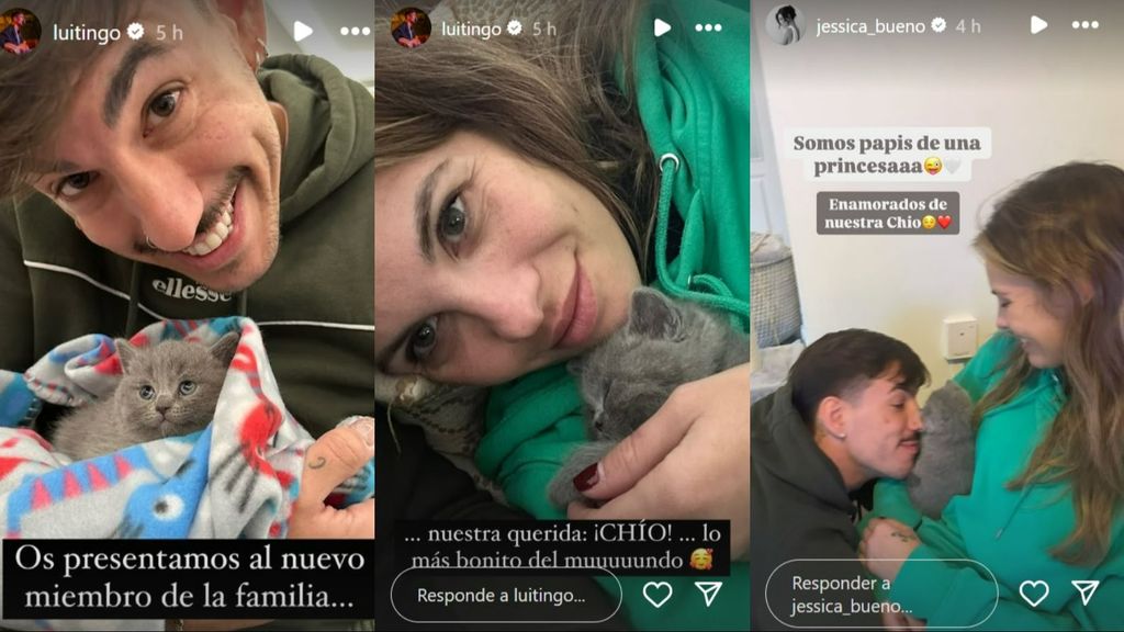 Luitingo y Jessica Bueno presentan a Chío