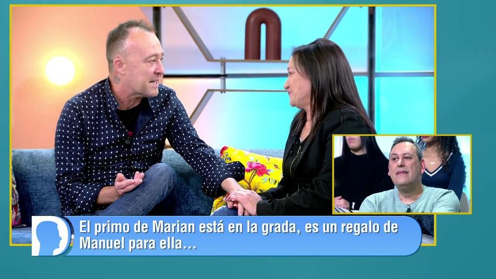 Manuel le prepara la mejor de las sorpresas a Marian