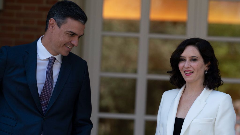 Pedro Sánchez e Isabel Díaz Ayuso