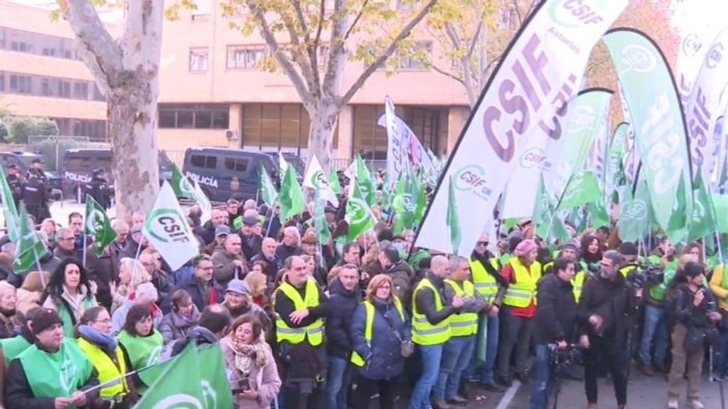 35.000 funcionarios exigen en Madrid al Gobierno financiación suficiente para Muface