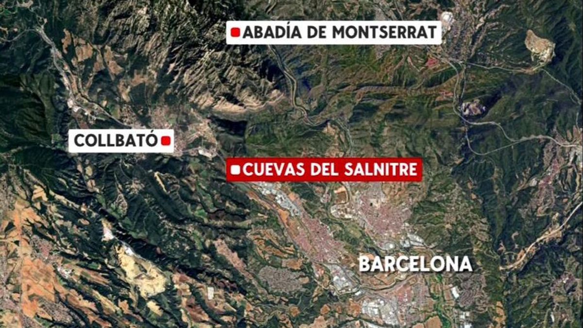 Así son las cuevas de Montserrat, en Barcelona, lugar de la caída mortal de Isak Andic, fundador de Mango