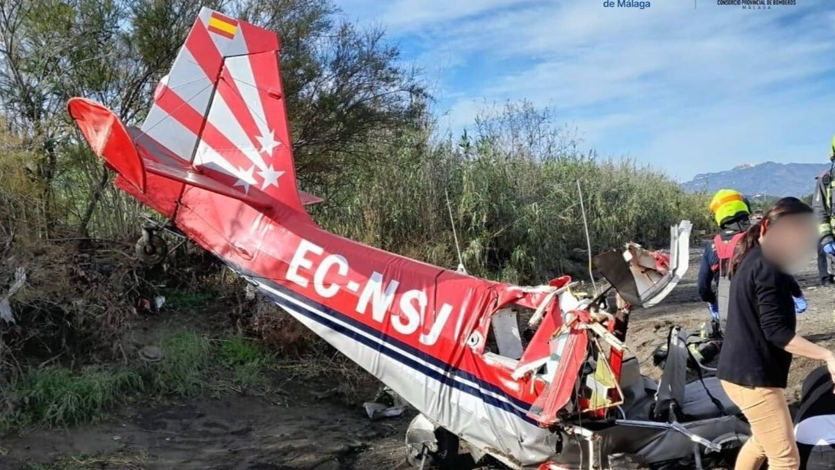 Muere un piloto de 49 años tras estrellar su avioneta en Vélez-Málaga