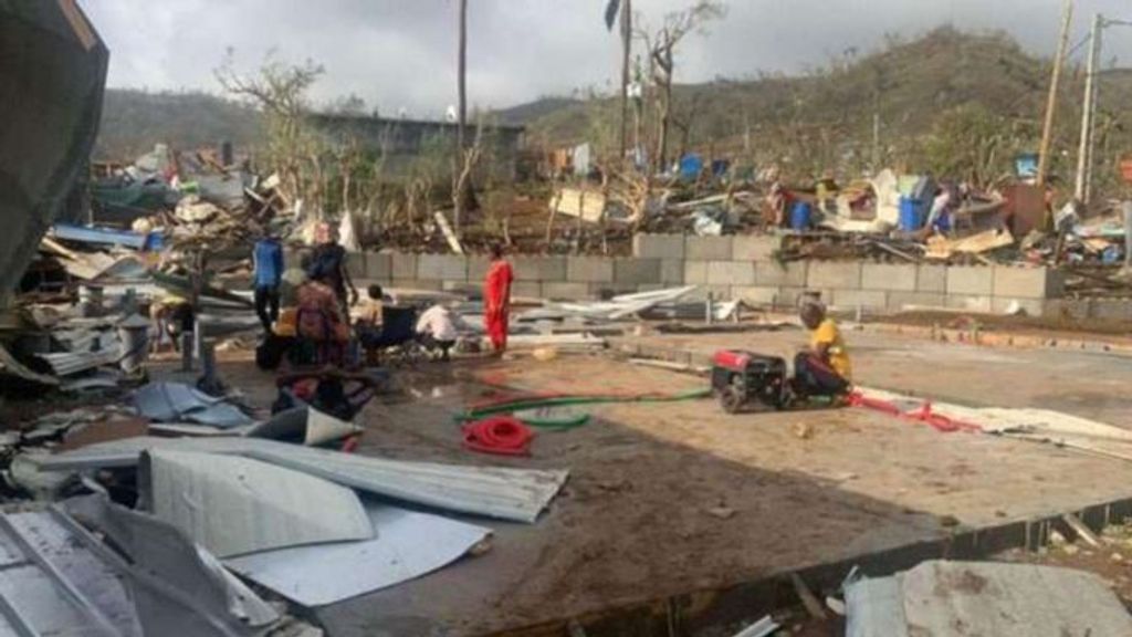 Francia estima "varios cientos" de muertos por el ciclón Chido en Mayotte