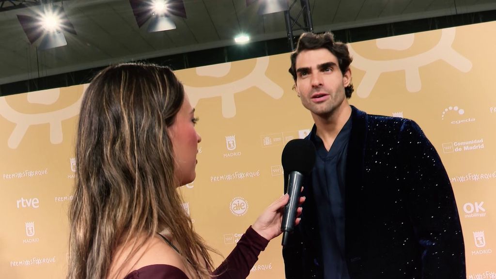 Juan Betancourt en los Premios Forqué 2024