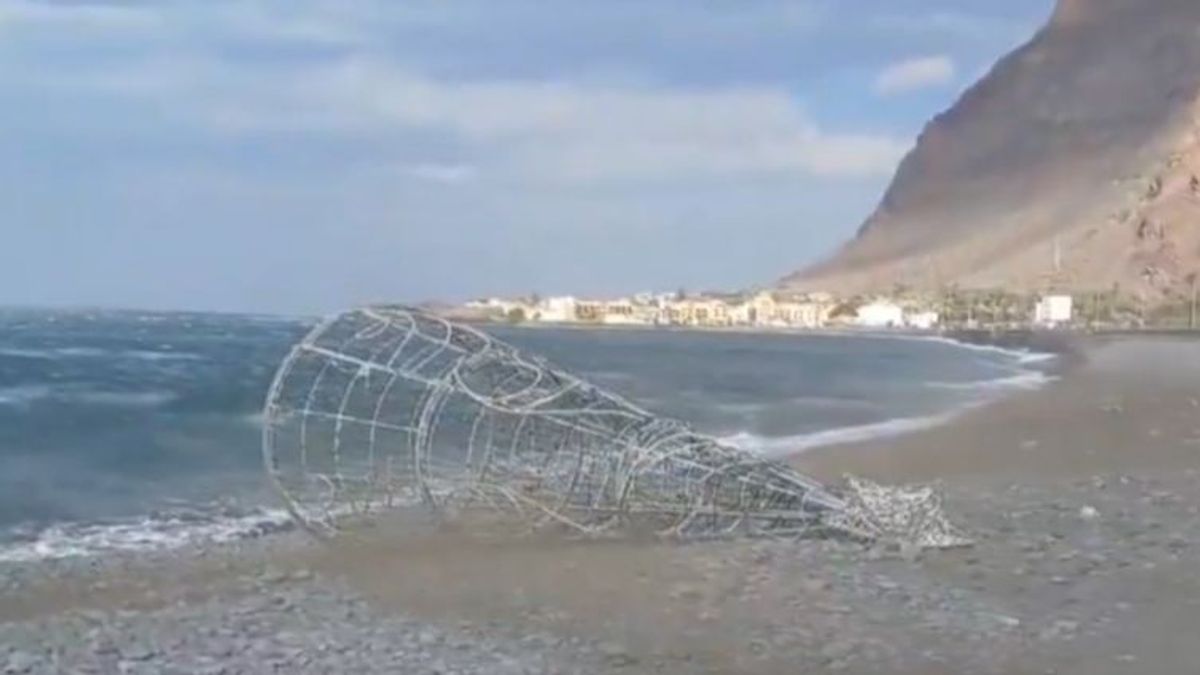 La borrasca atlántica Dorothea obliga a cancelar clases en Canarias