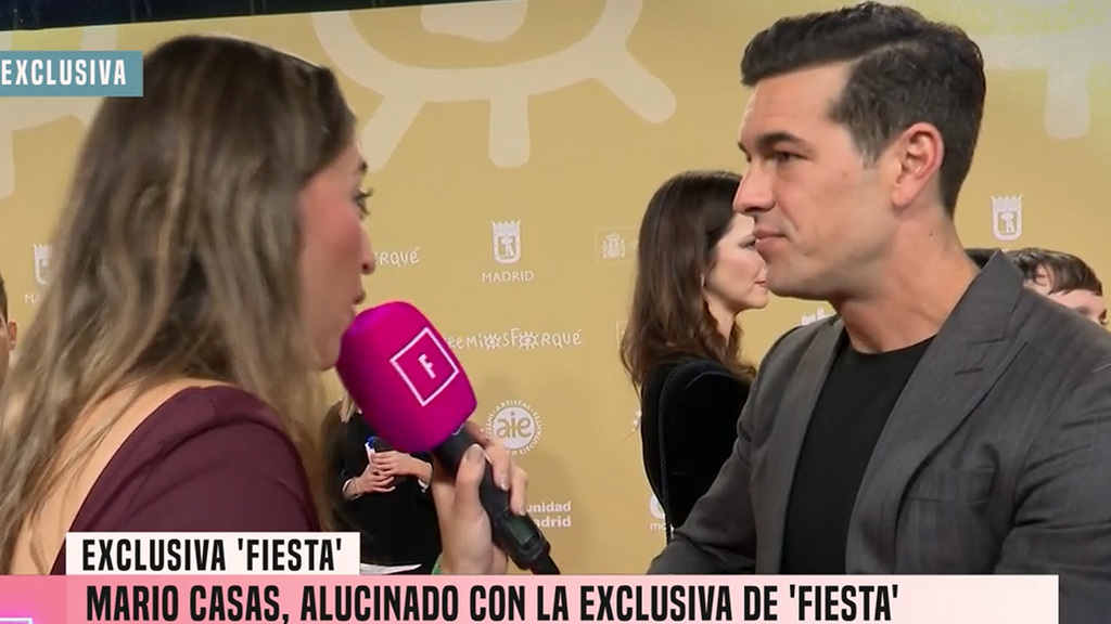 La reacción de Mario Casas