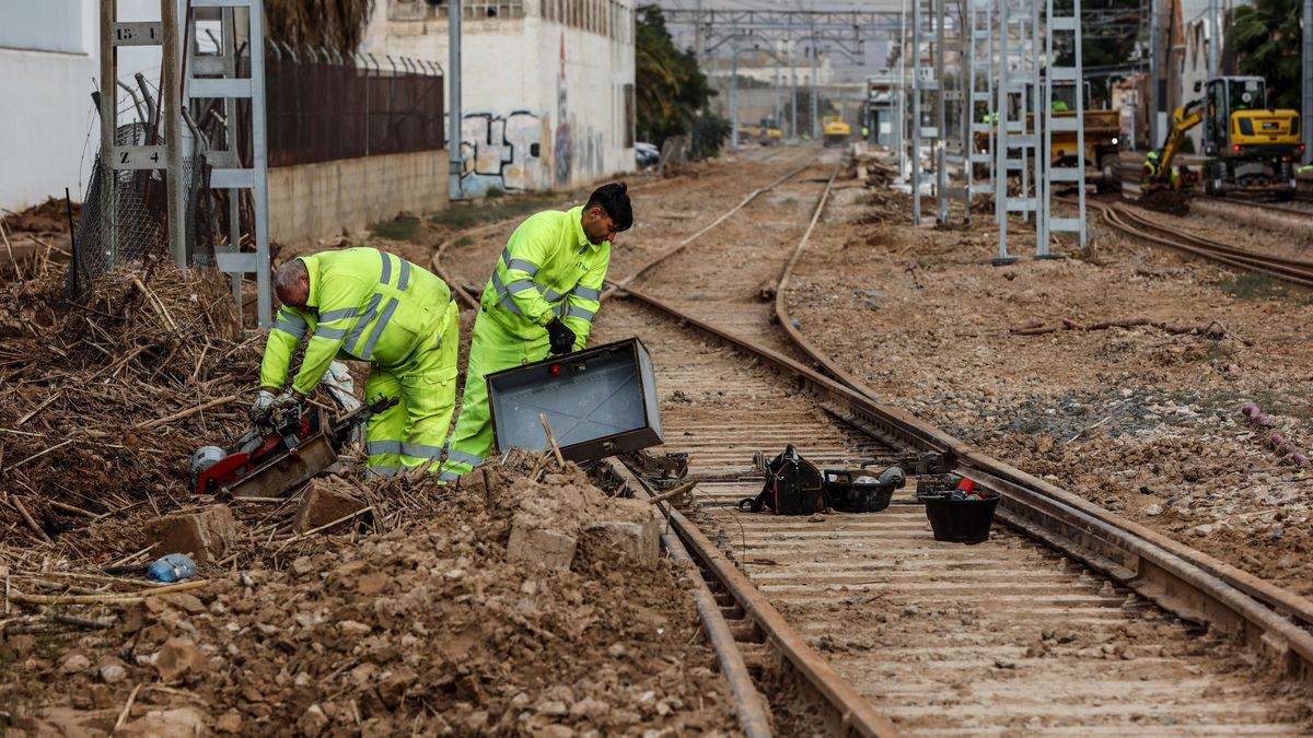 Renfe restablece este lunes los servicios de Euromed e Intercity interrumpidos por la DANA de Valencia