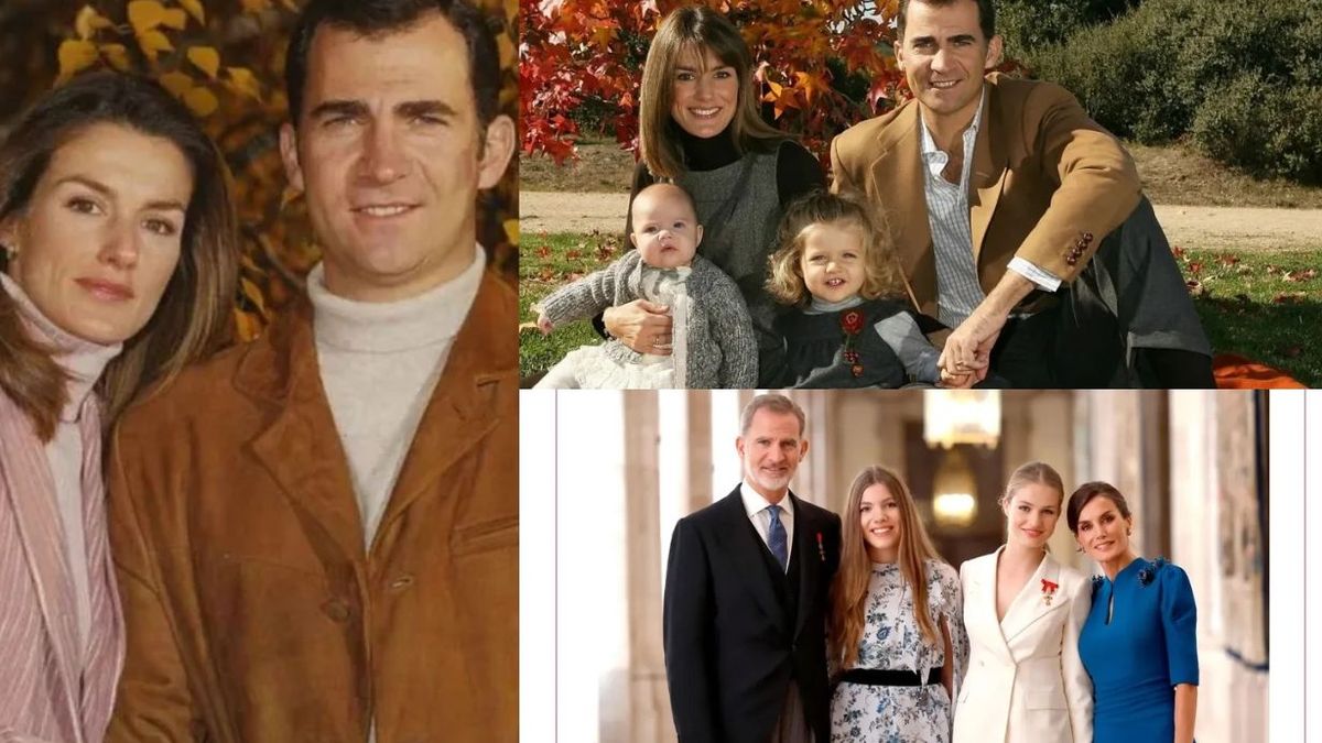 Algunas de las felicitaciones de los últimos años de la Casa Real