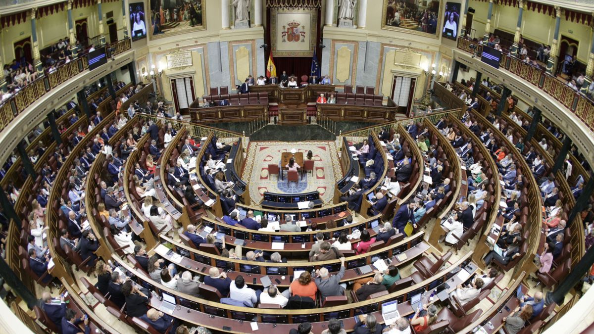 Hemiciclo del Congreso de los Diputados en una imagen de archivo