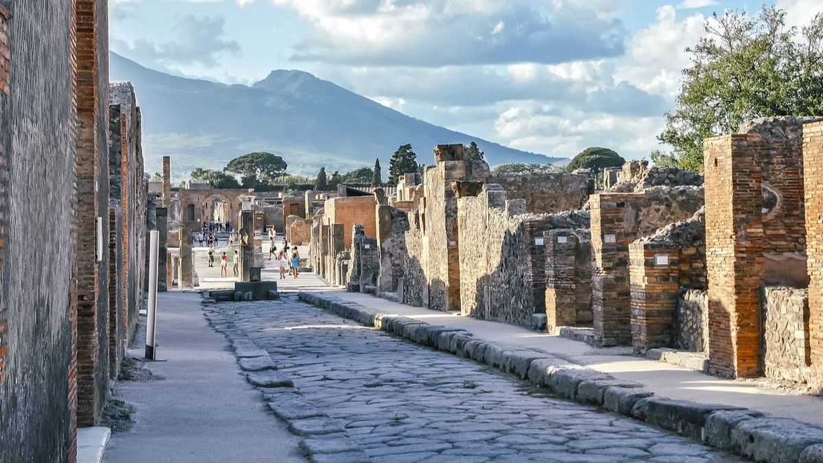 La erupción del Vesubio asoló la ciudad de Pompeya al momento