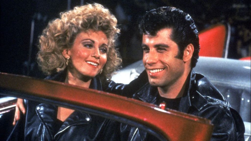 Olivia Newton-John y John Travolta, en 'Grease'