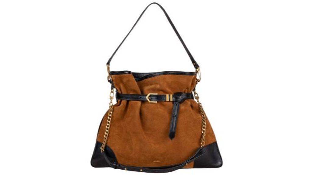 Bolso Pereira realizado en piel y ante. Precio: 445€.