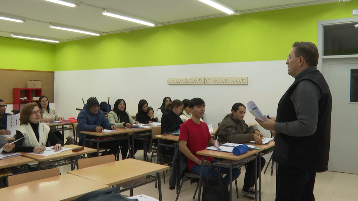 El aula con el profesor Juanma Blanco