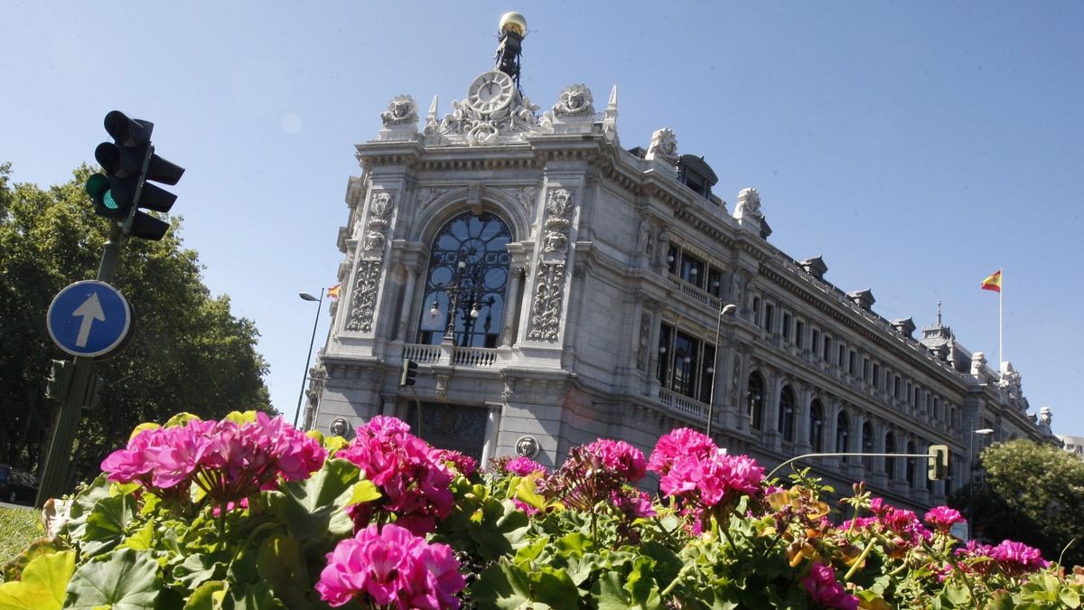 Fachada de la sede del Banco de España en Madrid