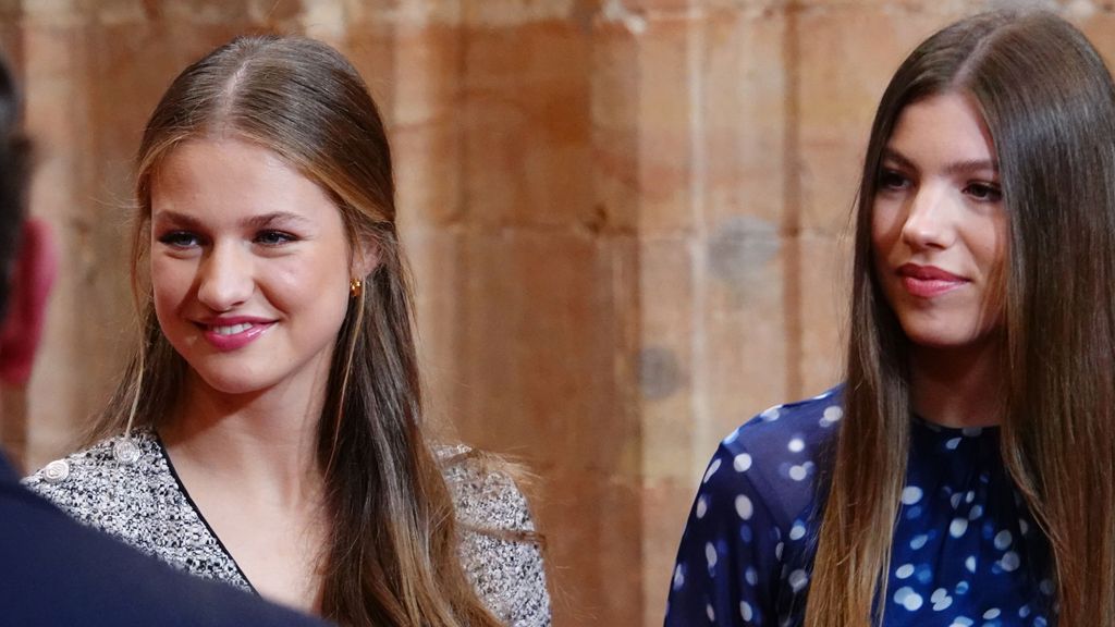 La princesa Leonor y la infanta Sofía en una imagen de archivo.