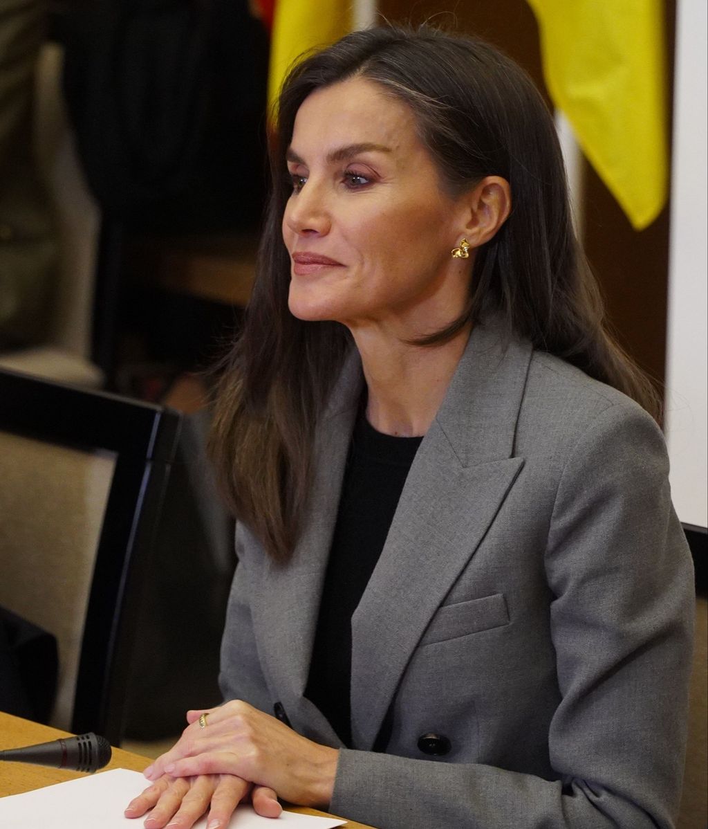 La Reina Letizia durante un evento en La Rioja