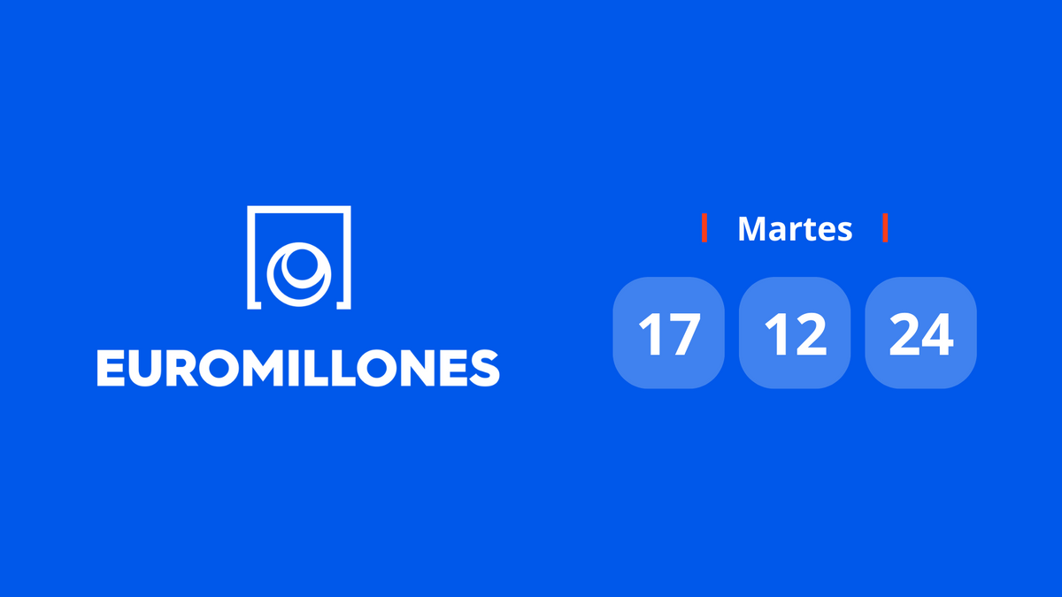 Resultado Euromillones: comprobar número premiado hoy martes 17 de diciembre de 2024