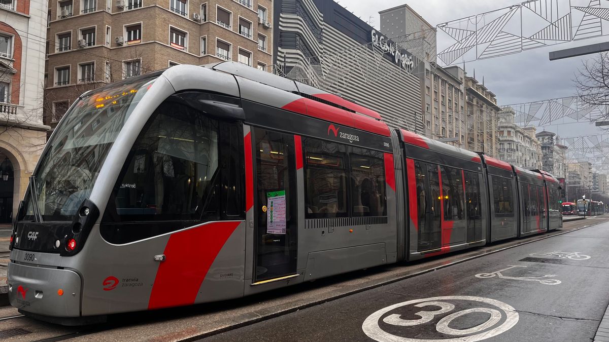 Tranvía en Zaragoza