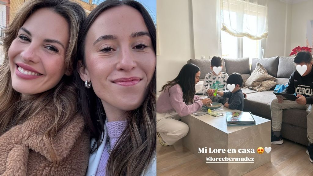 Lorena Bermúdez visita a Jessica Bueno en Sevilla