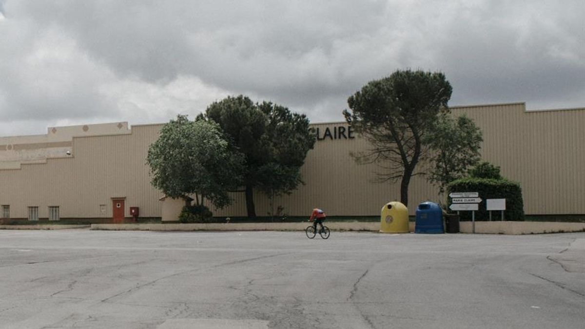 Vista de la fábrica de Marie Claire