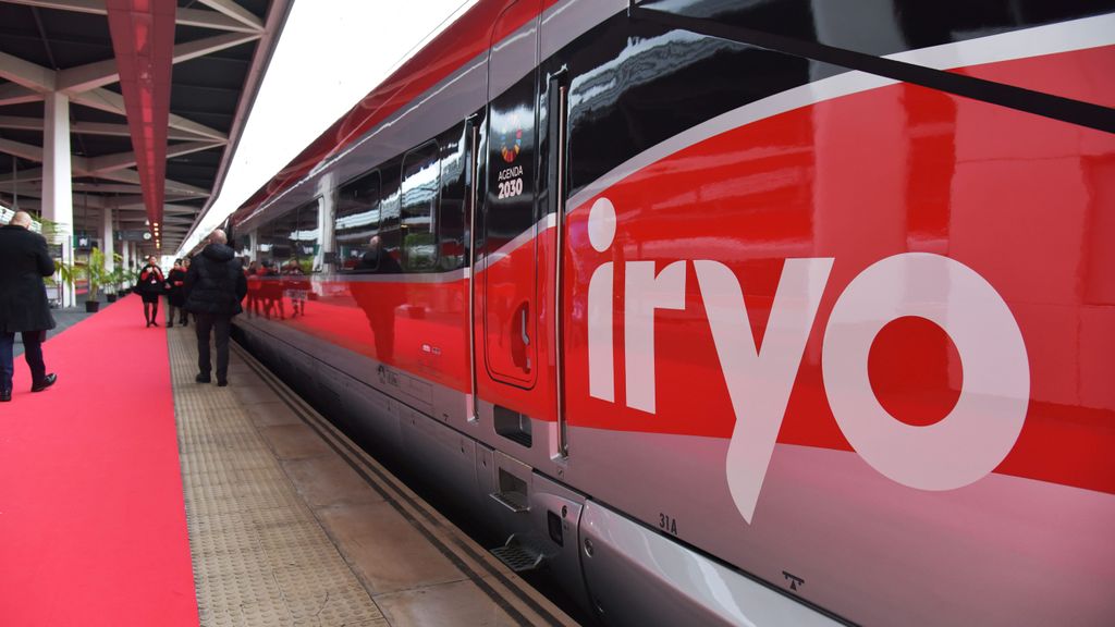 Convoy de la operadora ferroviaria Iryo