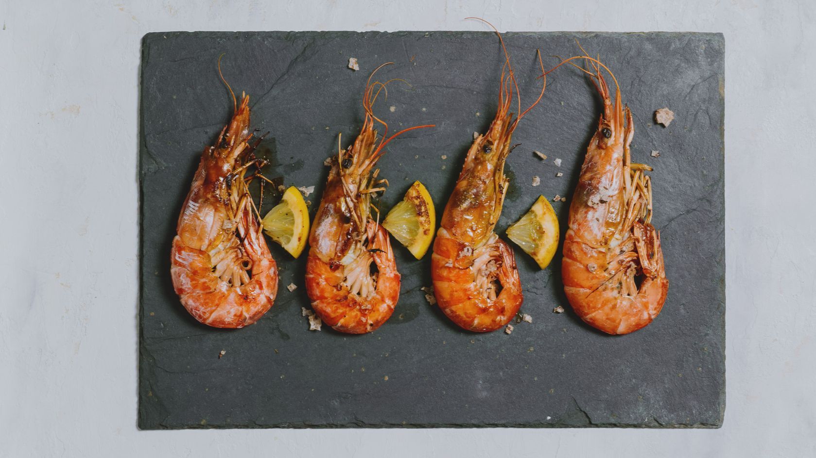 Gambas a la plancha