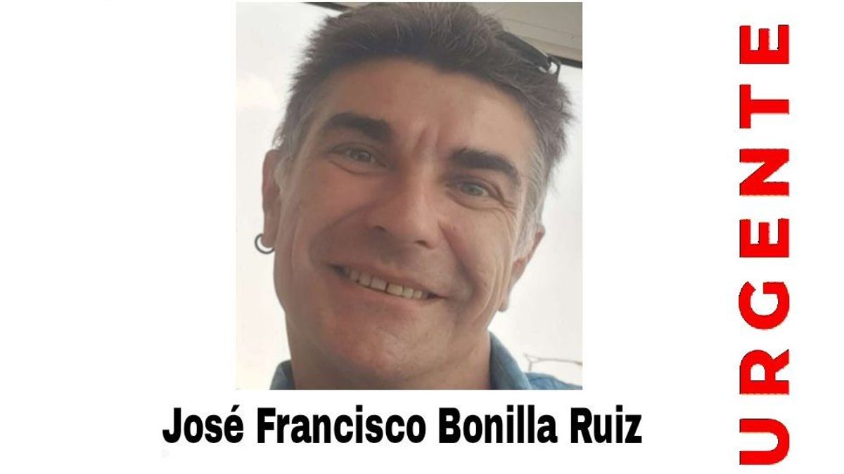 José Francisco Bonilla, desaparecido en Vélez-Málaga