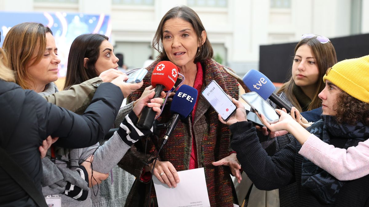 La portavoz del PSOE en el Ayuntamiento de Madrid, Reyes Maroto