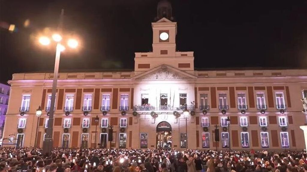 La Puerta del Sol durante el concierto de David Bisbal