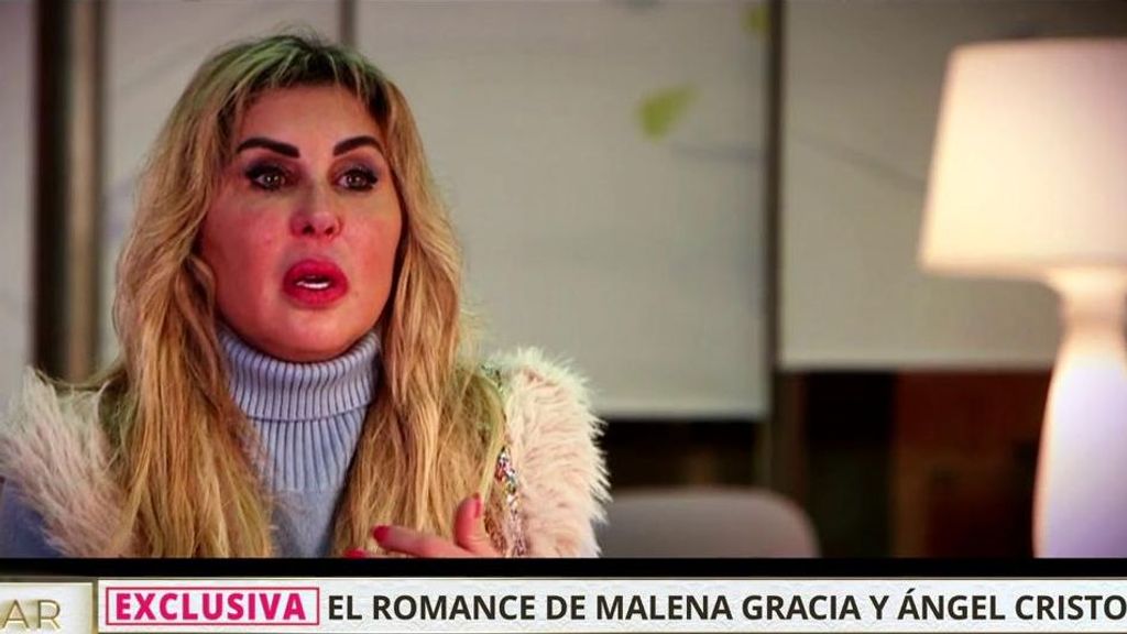 El romance de Malena Gracia y Ángel Cristo