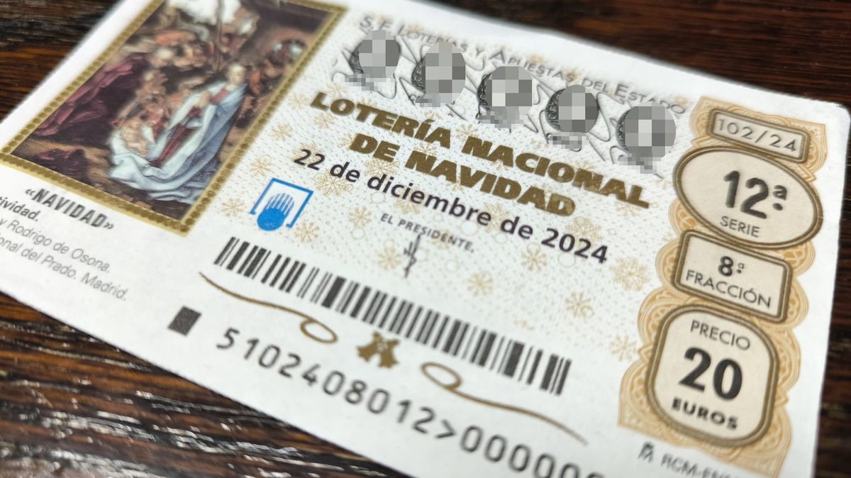 Décimo para el Sorteo de Loteria de Navidad 2024