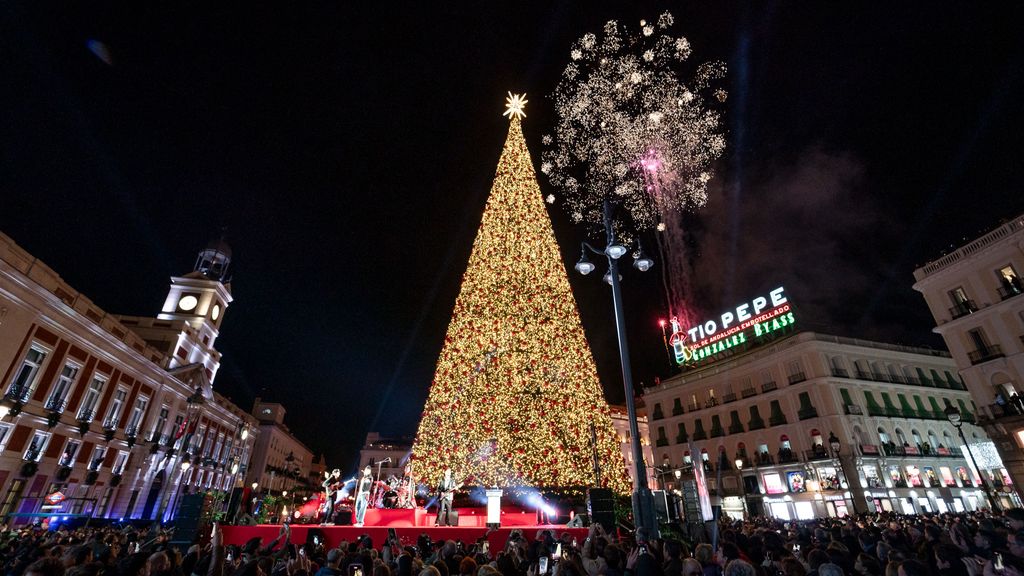 El árbol de Navidad de la Puerta del Sol