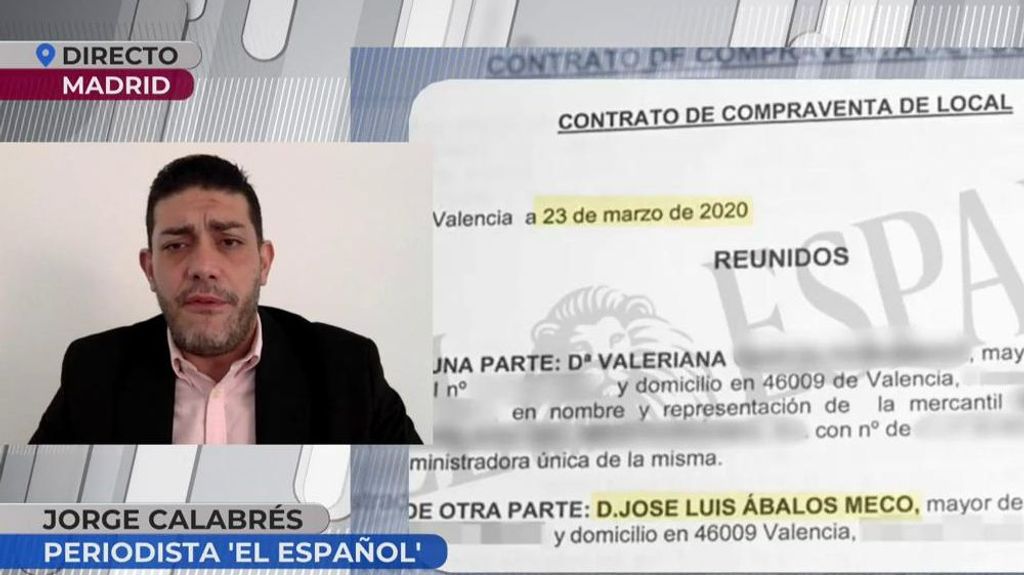 Ábalos habría comprado un local con dinero de Aldama