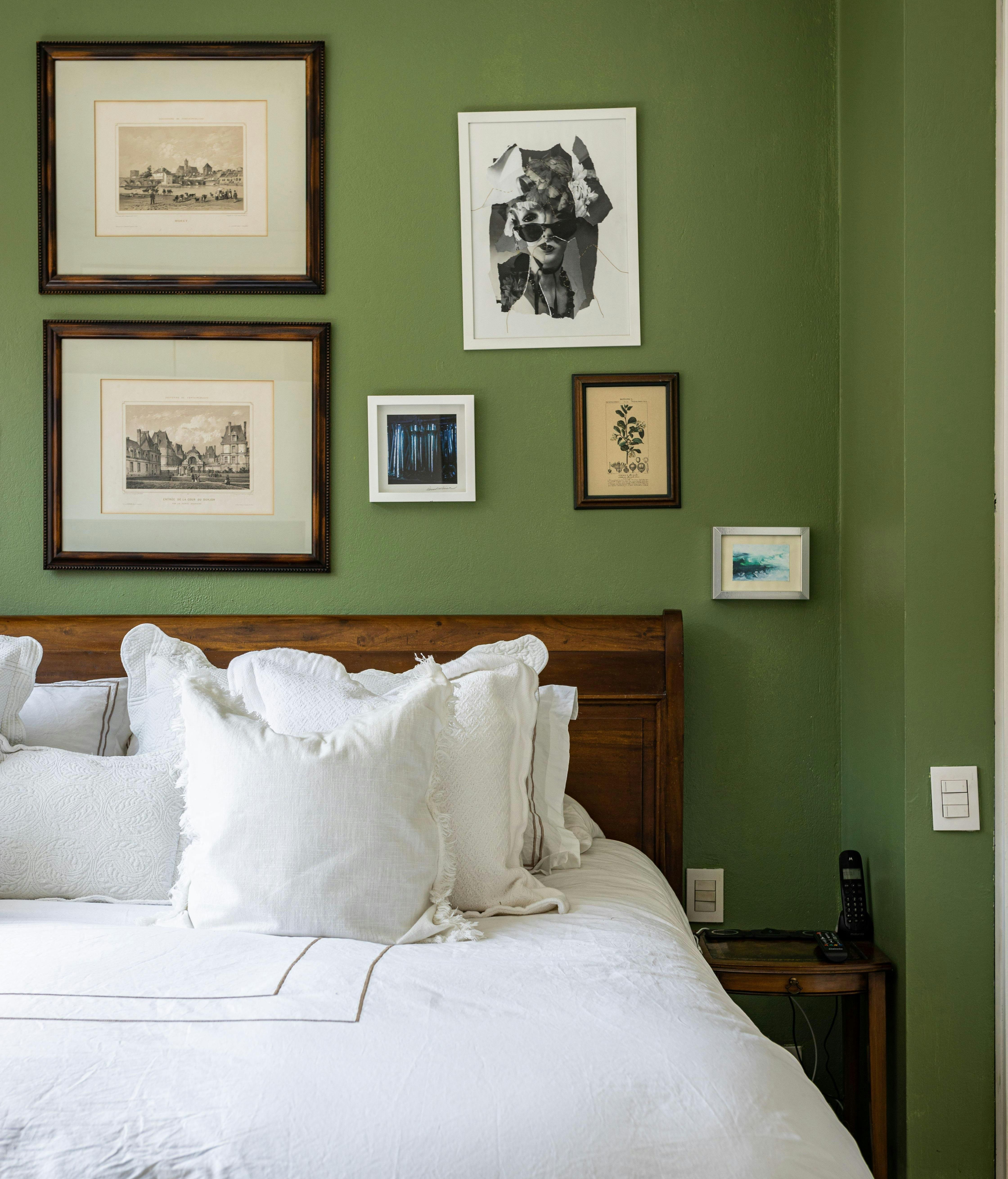 Pinta tu habitación de verde. FUENTE: Pexels