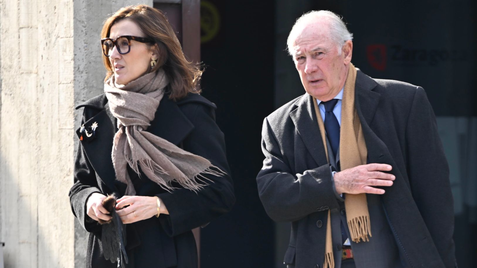 Rodrigo Rato y su actual mujer