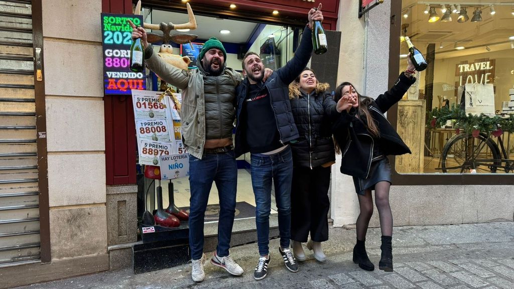 El azar vuelve a 'La Caprichosa' de Toledo por sexto año: "Aunque es suerte, hay que darle duro"