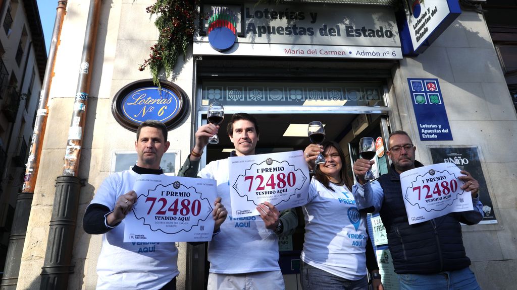 El Gordo de Navidad de 2024, vendido íntegro en Logroño