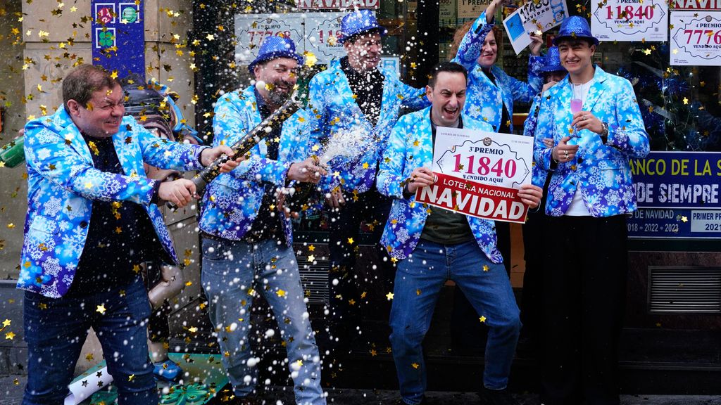 Lotería de Navidad 2024: las mejores imágenes del sorteo