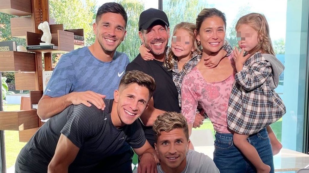 Así son Giovanni, Gianluca, Giuliano, Francesca y Valentina, los cinco hijos de Diego Simeone (Imagen de Instagram: @carla.pereyra15)