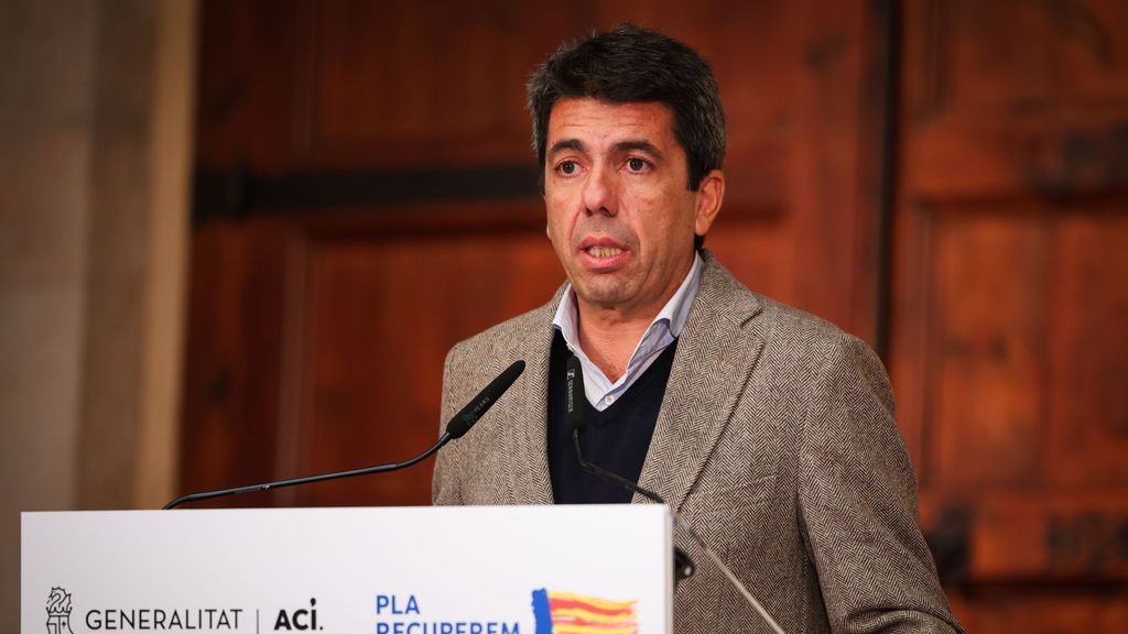 Carlos Mazón, presidente de la Generalitat valenciana