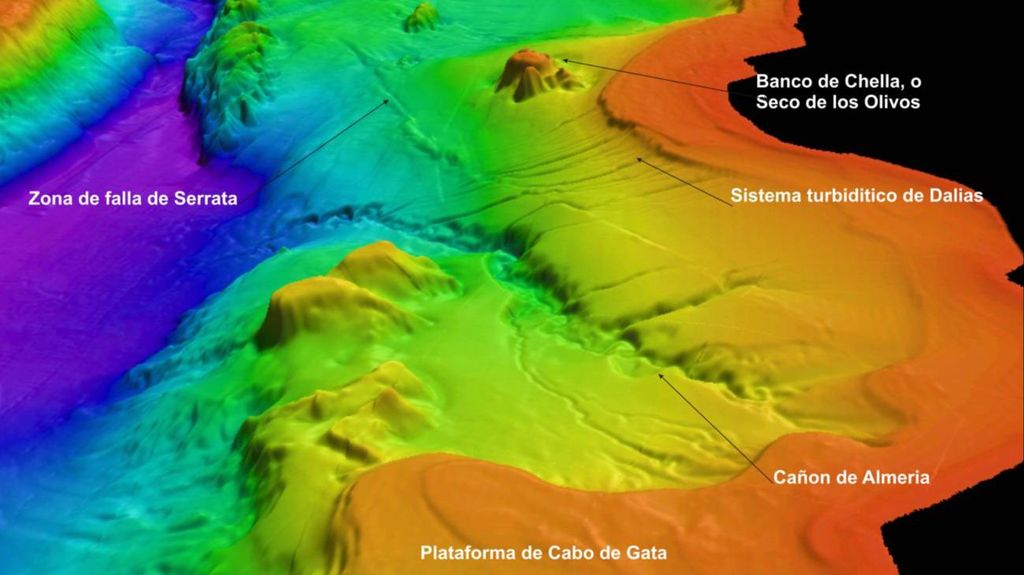 El primer mapa de fallas activas de la Peninsula