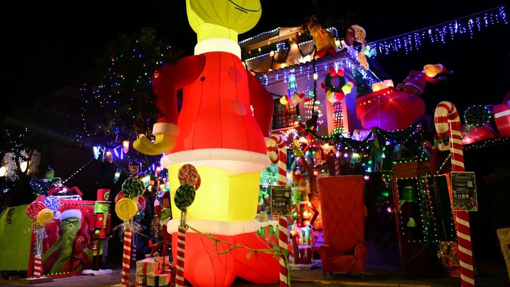 La Casa del Grinch de Los Corrales, en Huelva