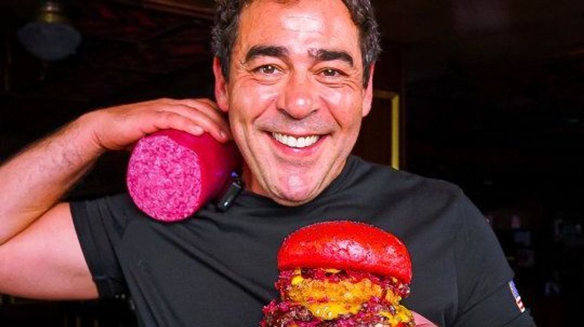 Pablo Chiapella, Amador Rivas en 'La que se avecina', ha creado su propia hamburguesa