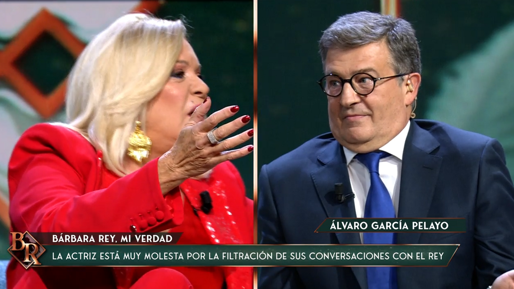 Santi Acosta interviene tras un tenso choque entre Bárbara Rey y Álvaro García Pelayo: "Vamos a establecer las reglas del juego"