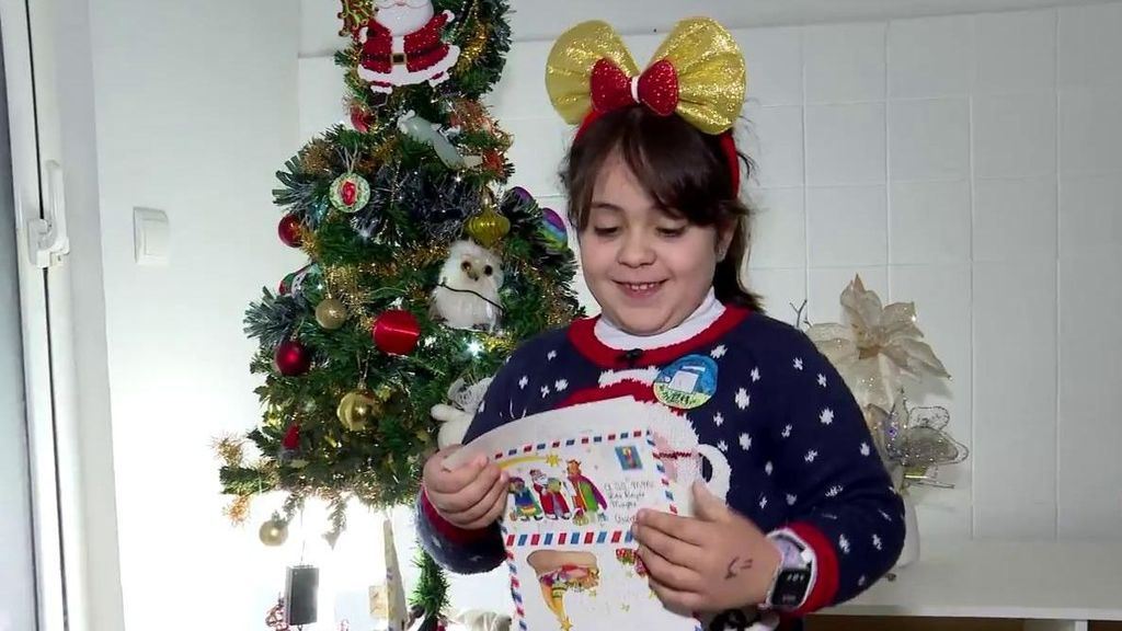 La carta a los Reyes Magos de Gemma en Paiporta: "Quiero un móvil y una casa nueva para mi mamá"