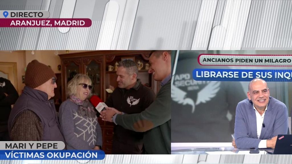 ¡Milagro por Navidad! Mari y Pepe recuperan su casa y se libran de sus inquiokupas