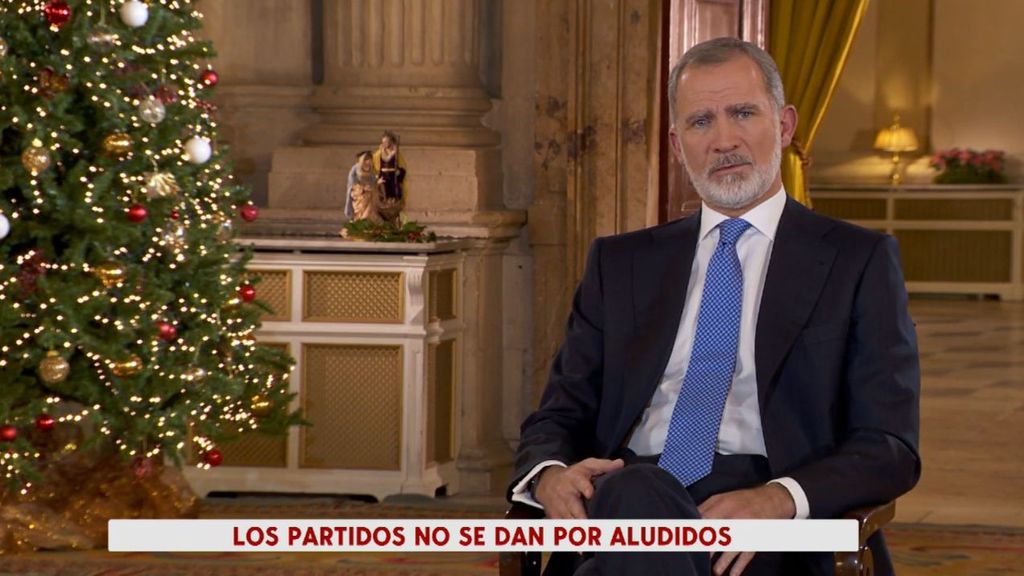 Las reacciones al discurso de Navidad del rey Felipe VI