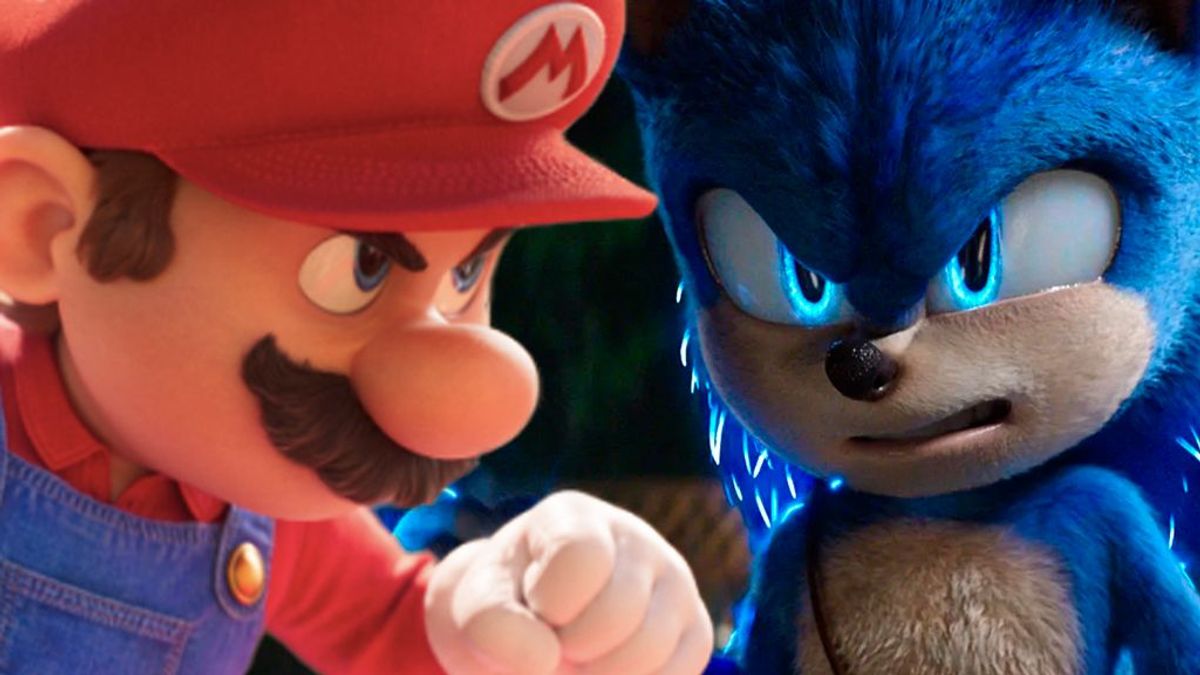 Super Mario vs Sonic