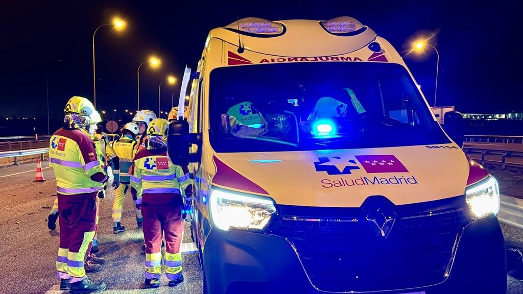 Una ambulancia de Emergencias de la Comunidad de Madrid.