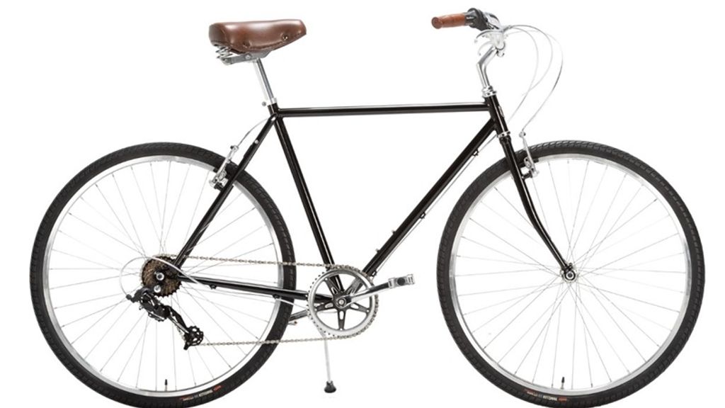 bicicleta urbana capri weimar 7v negro